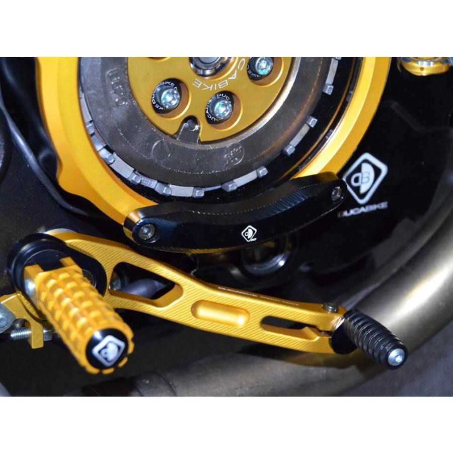 【正規輸入代理店】DUCABIKE (DBK) - 可倒式 アジャスタブルステップバー SCRAMBLER / MONSTER 797 シルバー_5