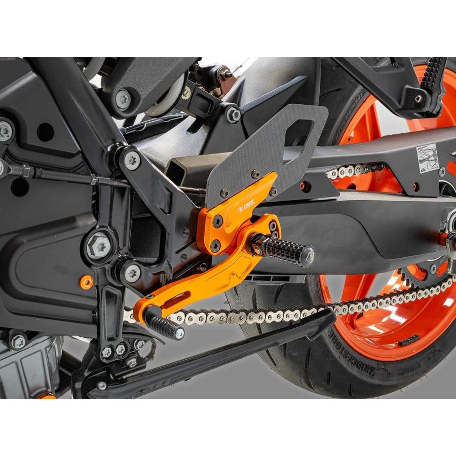 【正規輸入代理店】DUCABIKE (DBK) - アジャスタブルステップキット 990 DUKE '24 / 990 DUKE R '25 ECO ブラック_10