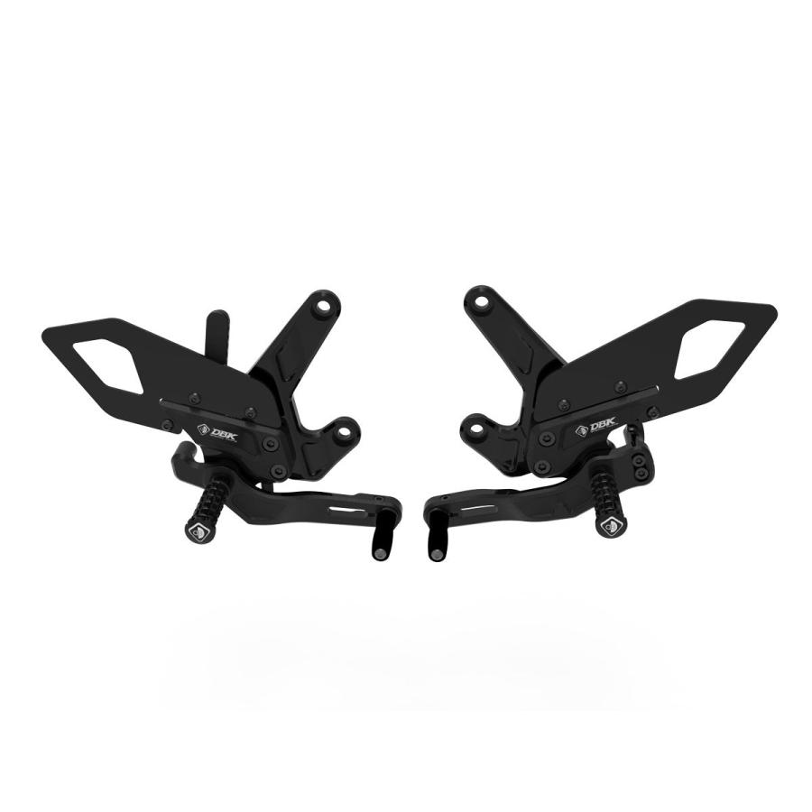 【正規輸入代理店】DUCABIKE (DBK) - アジャスタブルステップキット 990 DUKE '24 / 990 DUKE R '25 ECO ブラック_13