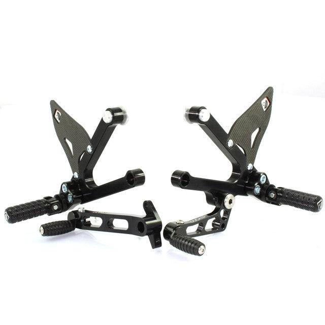 【正規輸入代理店】DUCABIKE (DBK) - アジャスタブルステップキット SPORT 1000 / PAUL SMART / SUPERSPORT / MH900e フルスペック ブラック_2
