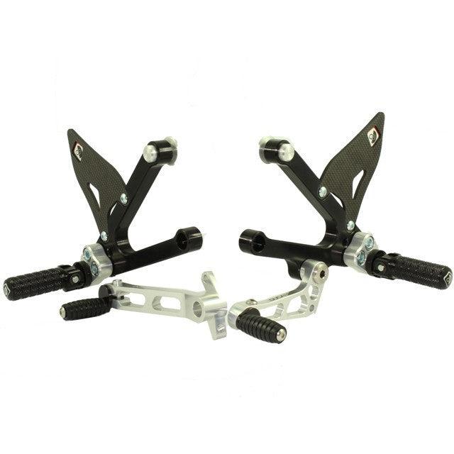 【正規輸入代理店】DUCABIKE (DBK) - アジャスタブルステップキット SPORT 1000 / PAUL SMART / SUPERSPORT / MH900e フルスペック ブラック_5