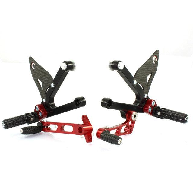 【正規輸入代理店】DUCABIKE (DBK) - アジャスタブルステップキット SPORT 1000 / PAUL SMART / SUPERSPORT / MH900e フルスペック シルバー_3
