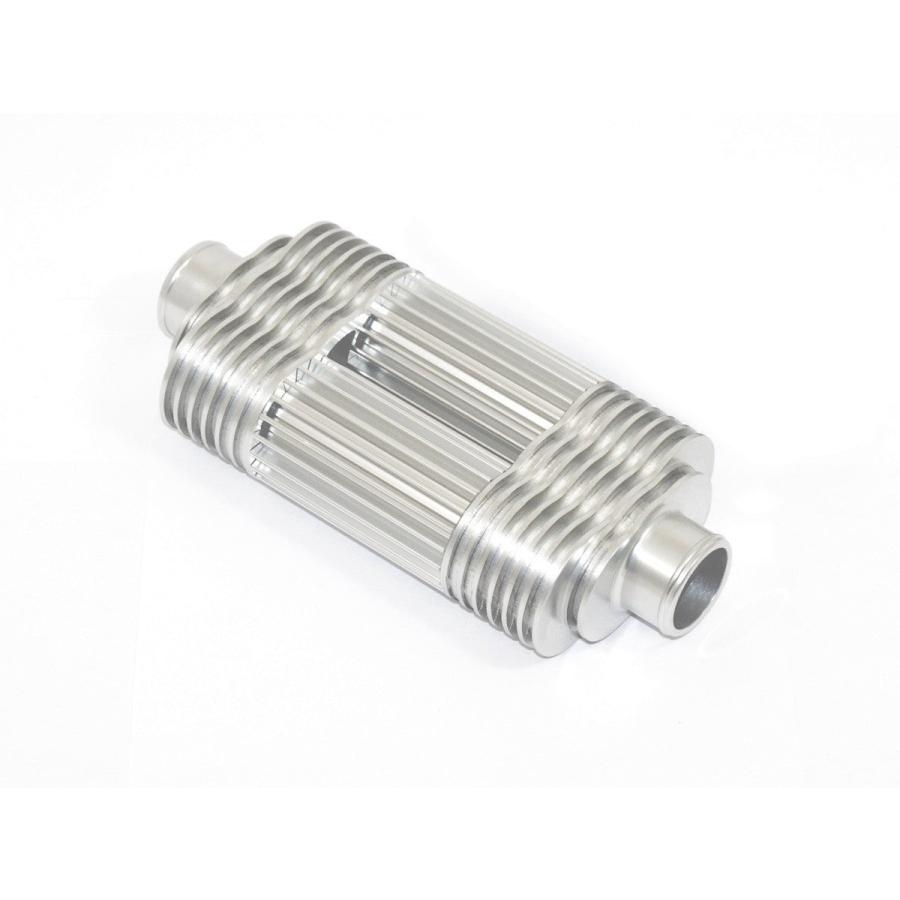 【正規輸入代理店】DUCABIKE (DBK) - アルミビレット ウォーターライン クーラー \"ダブル\"" タイプ 汎用 107 mm 30 mm"_1