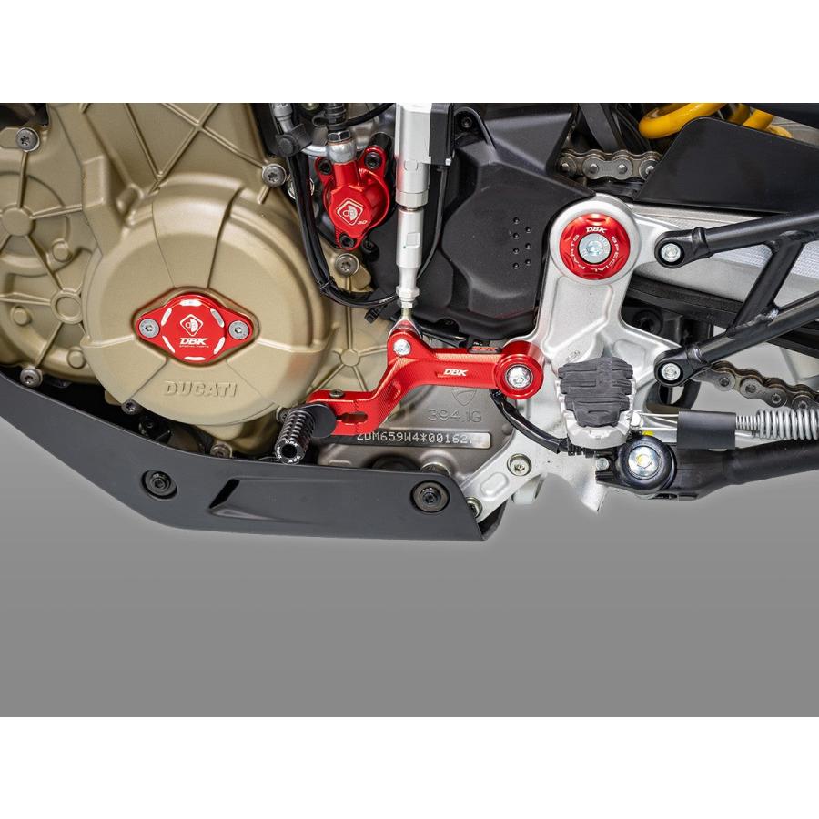 【正規輸入代理店】DUCABIKE (DBK) - シフトペダル HYPERMOTARD 698 MONO / RVE '24-25 レッド_5