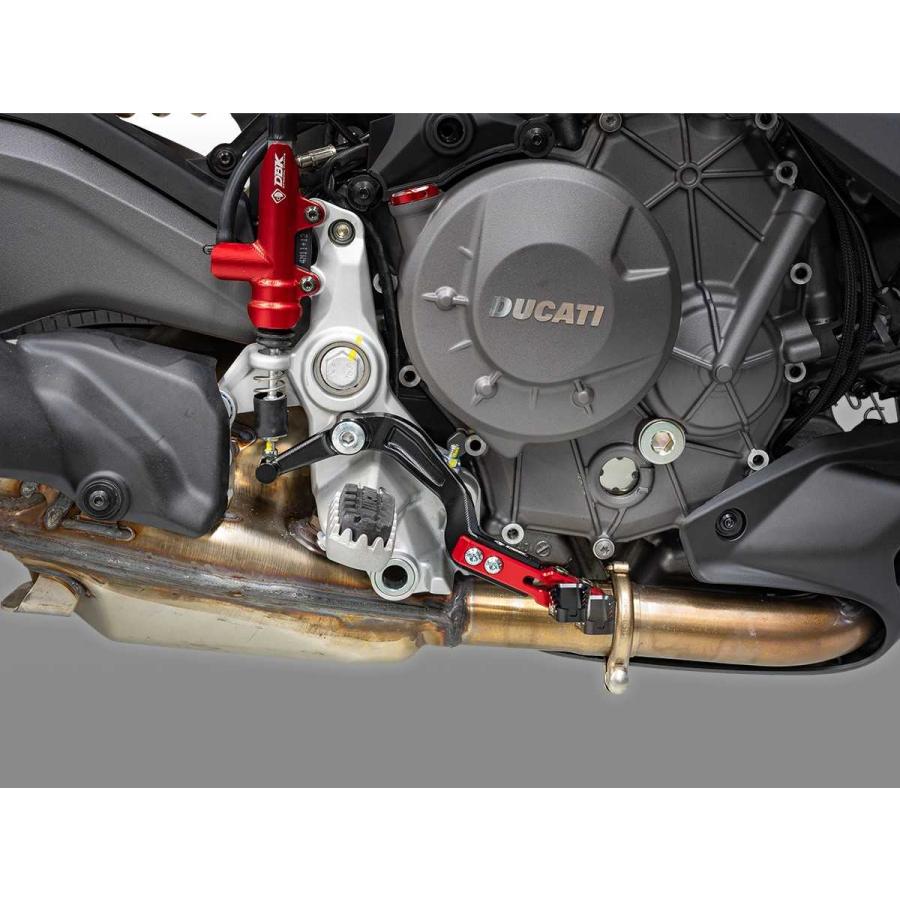 【正規輸入代理店】DUCABIKE (DBK) - ブレーキペダル MULTISTRADA V2 / S '25 レッド_6