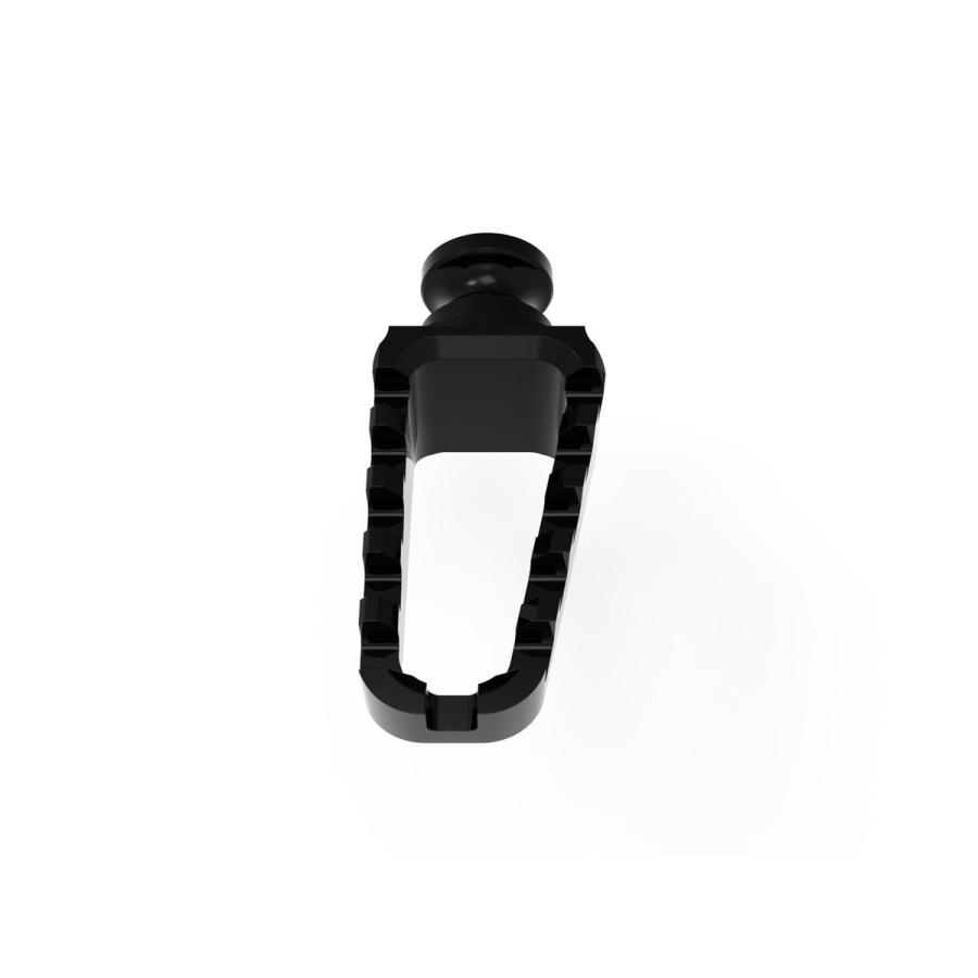 【正規輸入代理店】DUCABIKE (DBK) 製 ブレーキペダル専用 ラリートゥーペグ (固定式) シルバーの画像