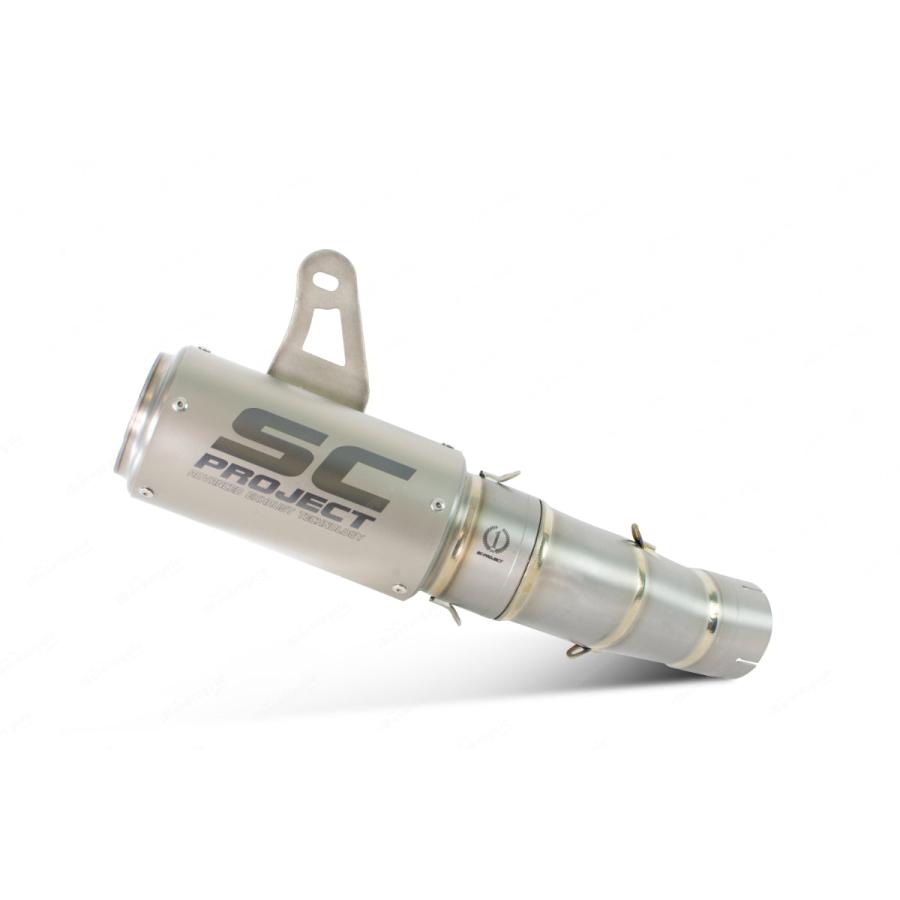 【国内在庫】SC-PROJECT - CR-T スリップオンサイレンサー \u0026 フルチタンリンクパイプ GSX-R1000 / R '17-22の画像