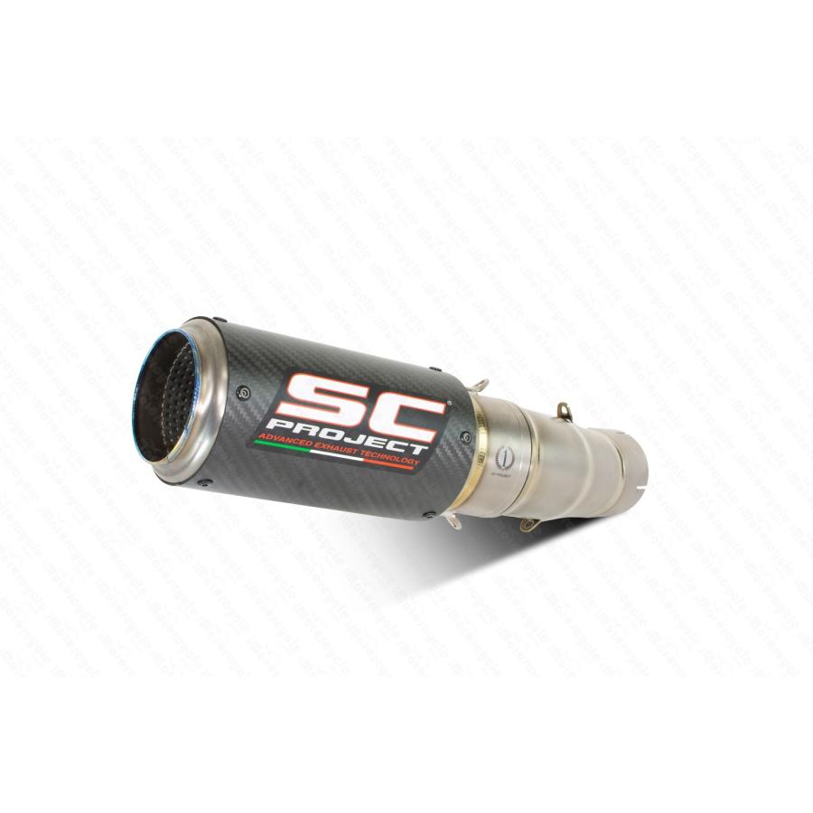 【国内在庫】SC-PROJECT - CR-T スリップオンサイレンサー \u0026 フルチタンリンクパイプ GSX-R1000 / R '17-22の画像