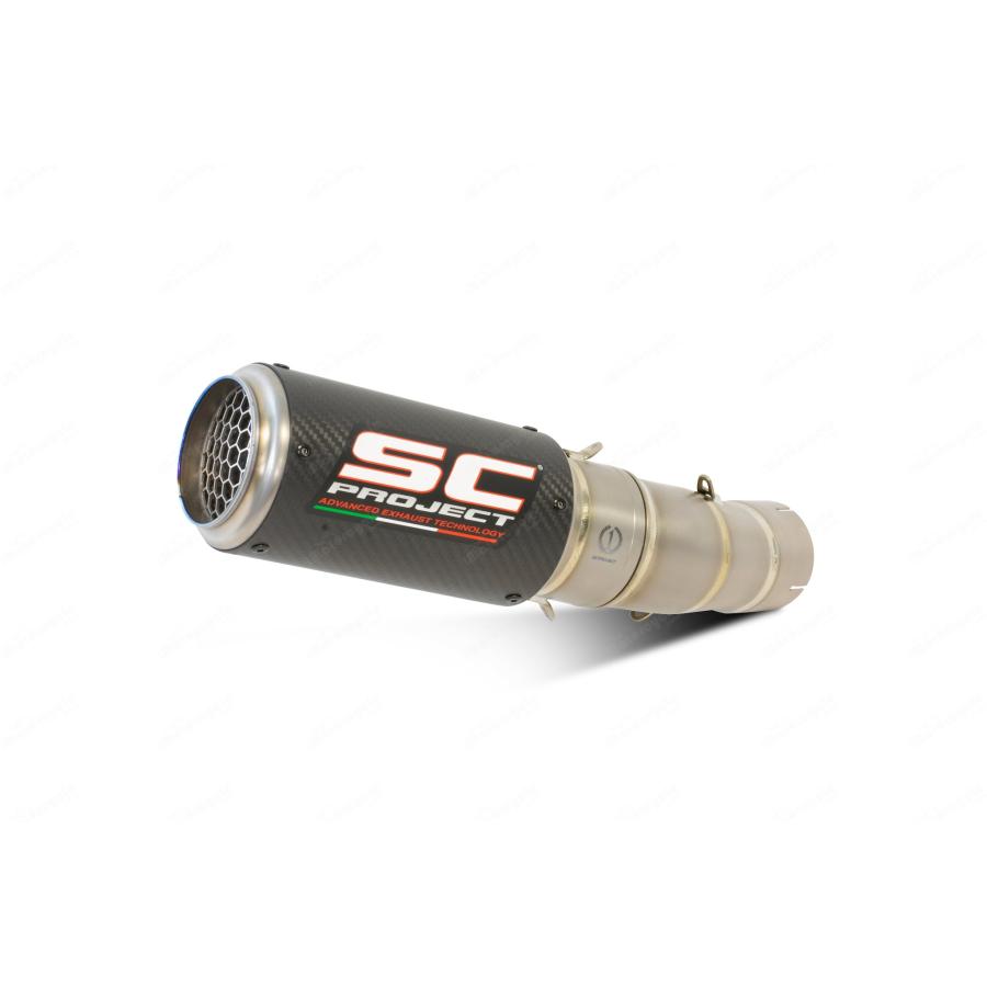 【国内在庫】SC-PROJECT - CR-T スリップオンサイレンサー \u0026 フルチタンリンクパイプ GSX-R1000 / R '17-22の画像