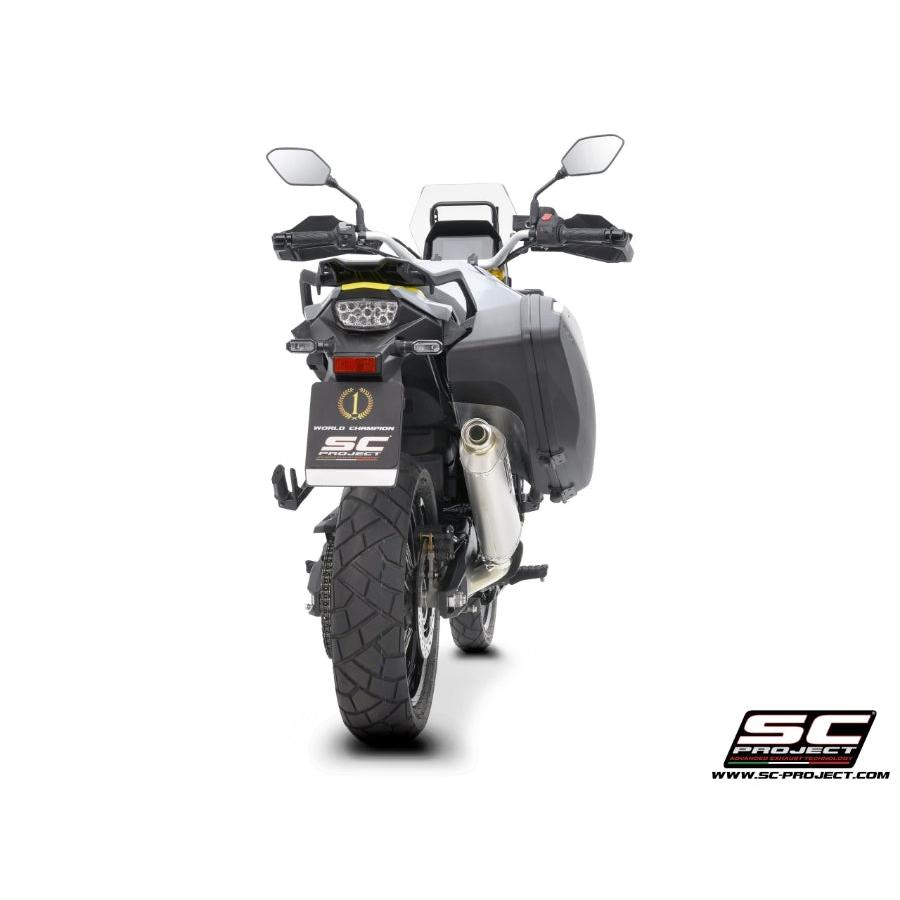 【国内在庫】公道走行可 SC-PROJECT - ラリーレイド スリップオンサイレンサー V-STROM 800 DE / SE '23-25の画像