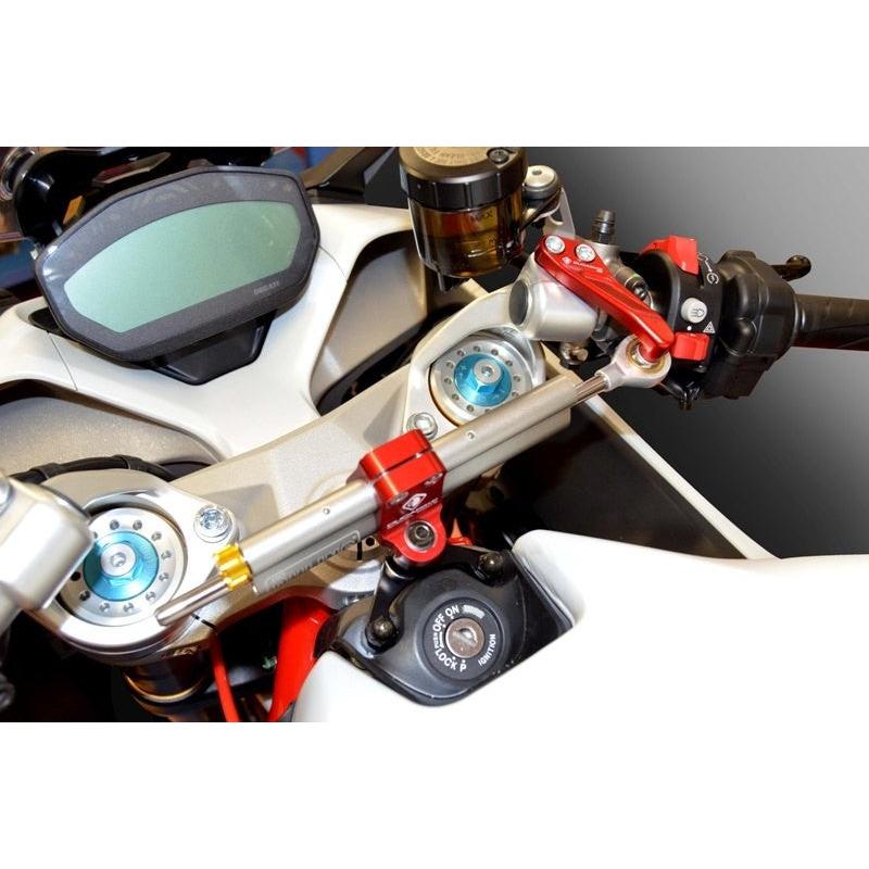 【正規輸入代理店】DUCABIKE (DBK) - ステアリングダンパー マウントキット SUPERSPORT 939 / 950 シルバー_3