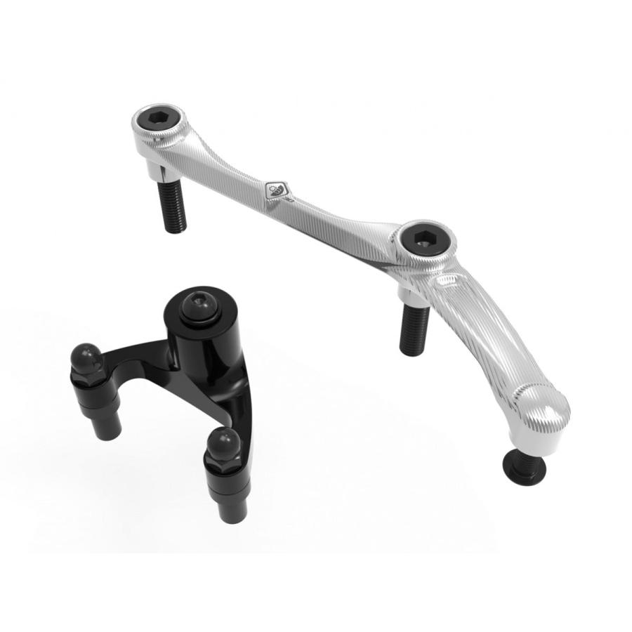 【正規輸入代理店】DUCABIKE (DBK) - ステアリングダンパー マウントキット MONSTER 937 / PLUS '21-25 ブラック_12