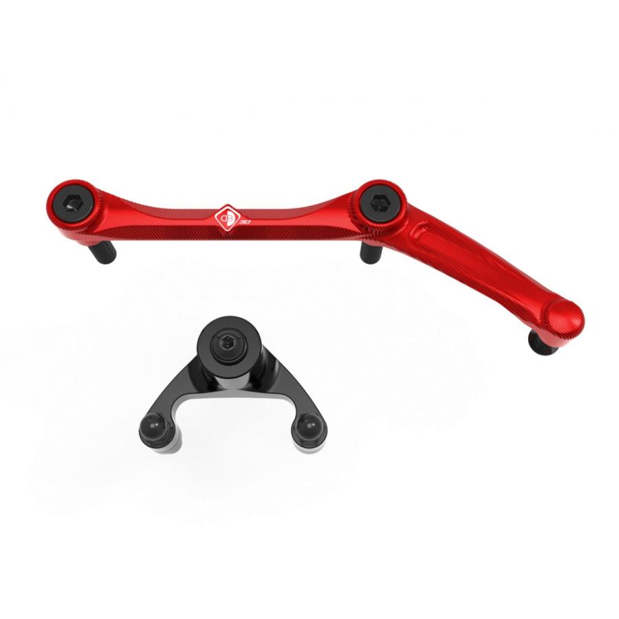 【正規輸入代理店】DUCABIKE (DBK) - ステアリングダンパー マウントキット MONSTER 937 / PLUS '21-25 ブラック_1