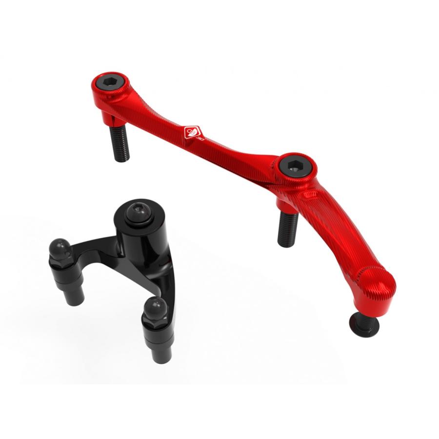 【正規輸入代理店】DUCABIKE (DBK) - ステアリングダンパー マウントキット MONSTER 937 / PLUS '21-25 ブラック_2