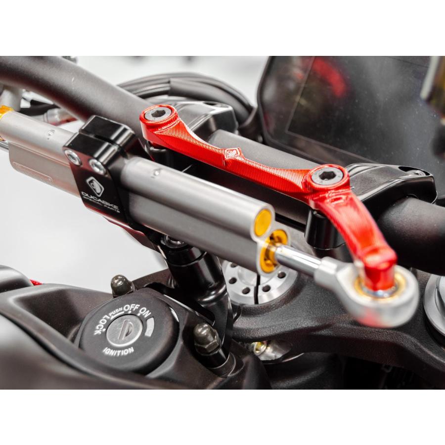 【正規輸入代理店】DUCABIKE (DBK) - ステアリングダンパー マウントキット MONSTER 937 / PLUS '21-25 ブラック_3
