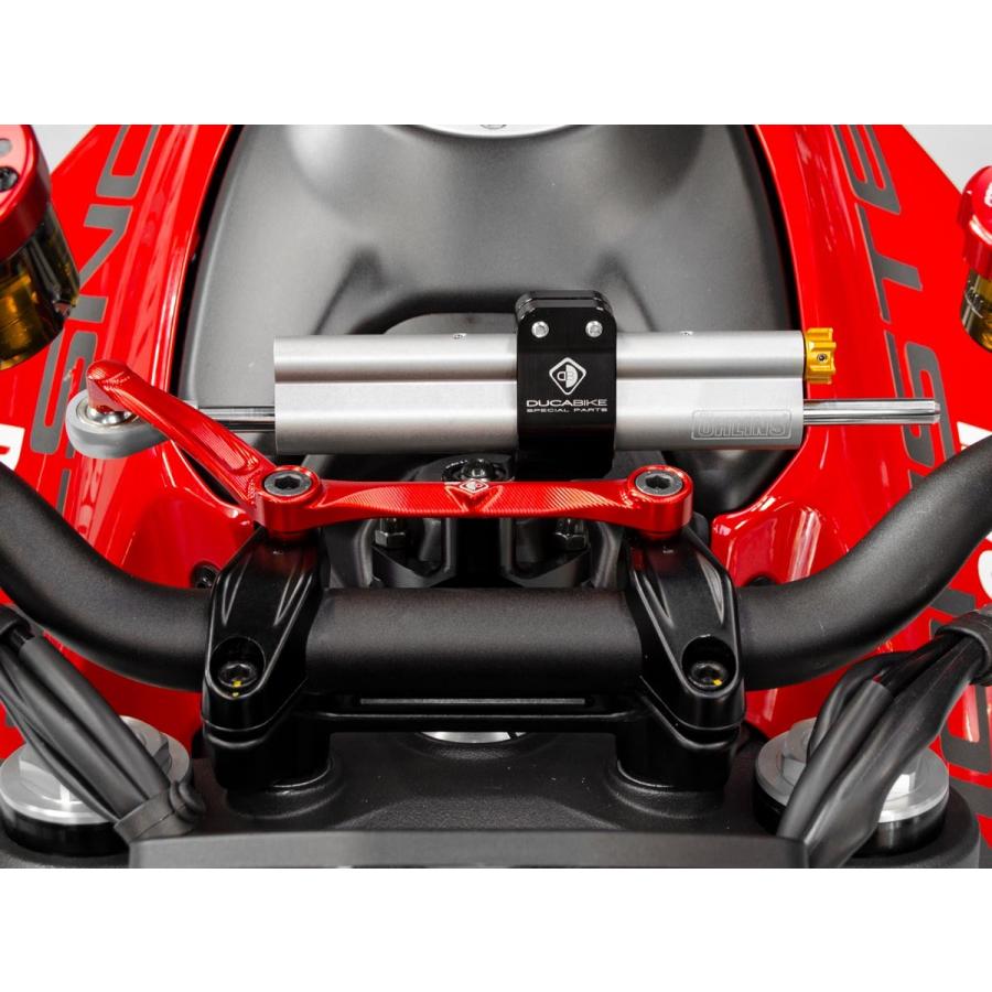 【正規輸入代理店】DUCABIKE (DBK) - ステアリングダンパー マウントキット MONSTER 937 / PLUS '21-25 ブラック_5