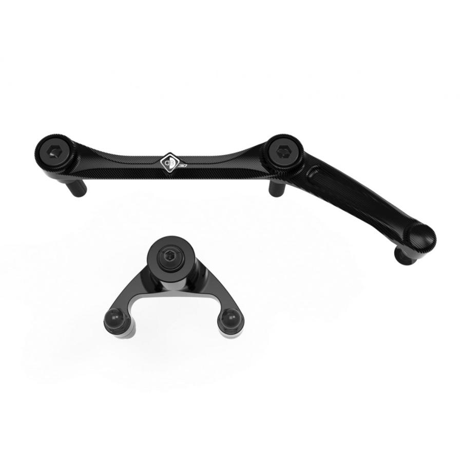 【正規輸入代理店】DUCABIKE (DBK) - ステアリングダンパー マウントキット MONSTER 937 / PLUS '21-25 ブラック_9