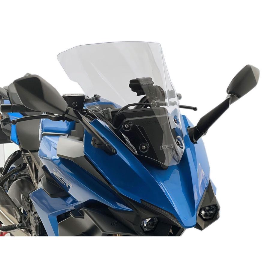 【国内在庫】WRS - ウインドスクリーン (ツーリングタイプ) GSX-S1000GT '22-24 ダークスモーク_15