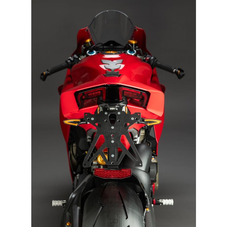 【国内在庫】LighTech - アジャスタブル ナンバー プレート ホルダー PANIGALE V2 / V4 / STREETFIGHTER V2 / V4 スタンダード_11