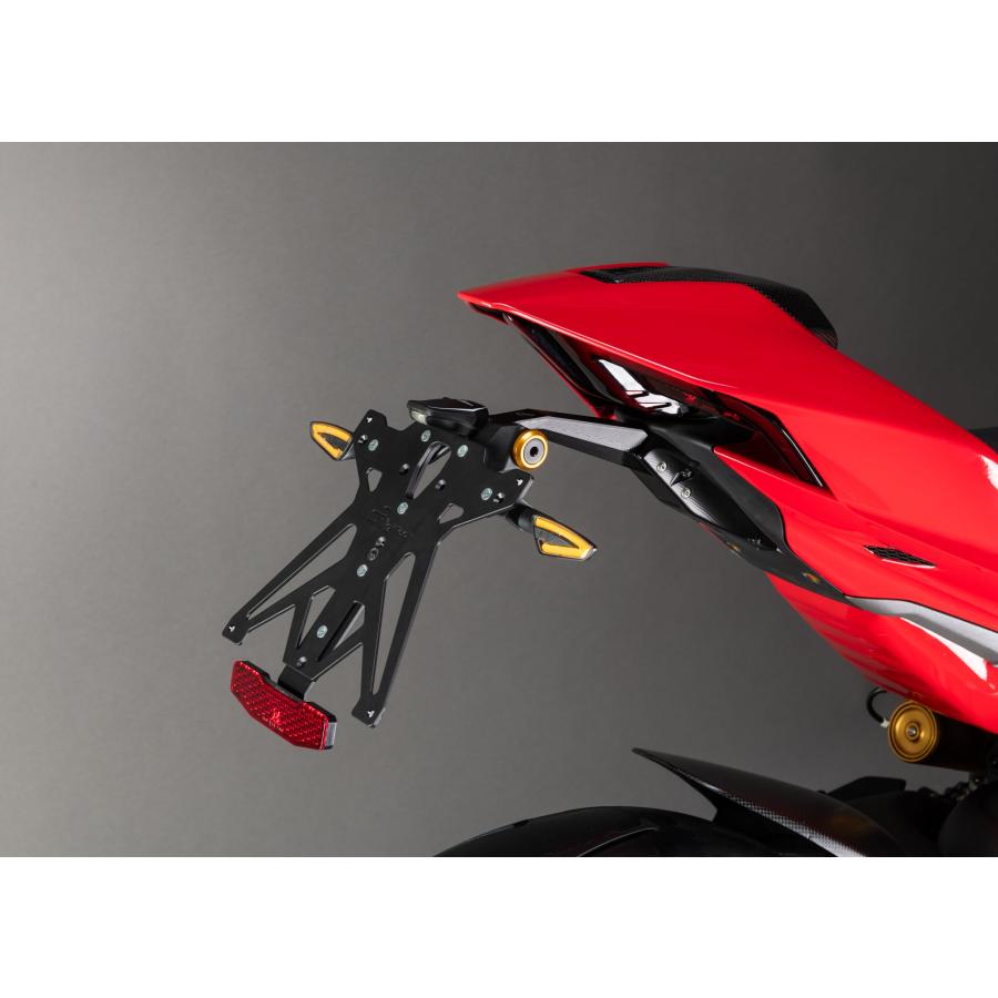 【国内在庫】LighTech - アジャスタブル ナンバー プレート ホルダー PANIGALE V2 / V4 / STREETFIGHTER V2 / V4 スタンダード_8