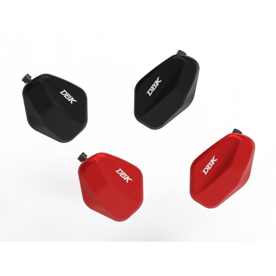 【正規輸入代理店】DUCABIKE (DBK) - ミラーホールカバー PANIGALE V2 / S '25 レッドの画像