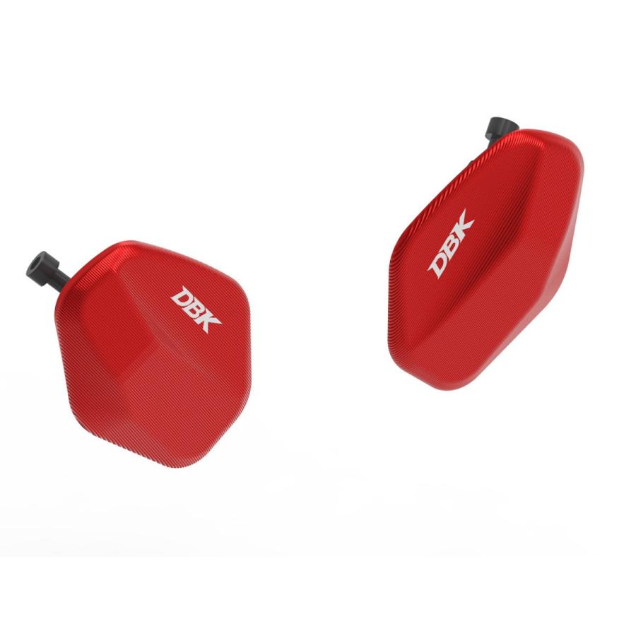 【正規輸入代理店】DUCABIKE (DBK) - ミラーホールカバー PANIGALE V2 / S '25 レッドの画像