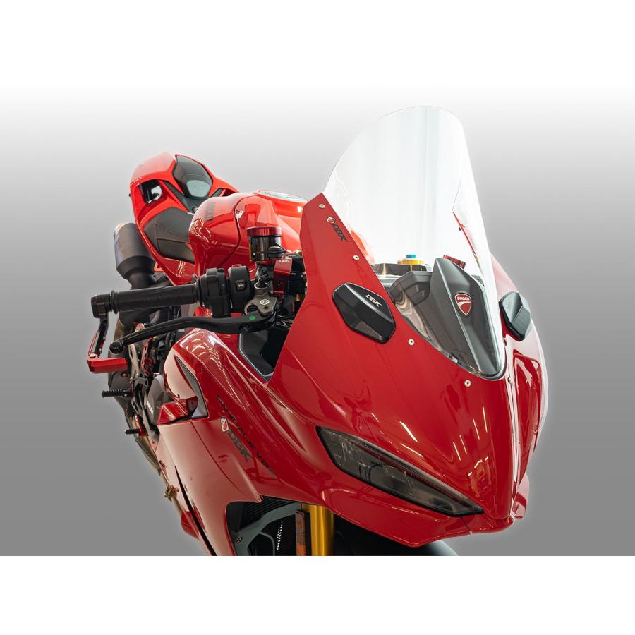 【正規輸入代理店】DUCABIKE (DBK) - ミラーホールカバー PANIGALE V2 / S '25 レッドの画像