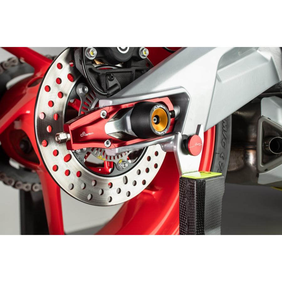 【正規輸入代理店】LighTech - チェーンアジャスター RS 660 '20-25 / TUONO 660 '21-25 レッド