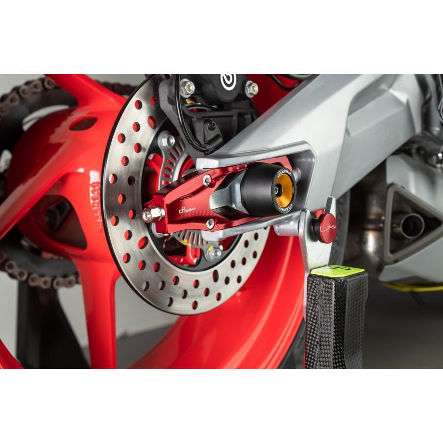 【正規輸入代理店】LighTech - チェーンアジャスター RS 660 '20-25 / TUONO 660 '21-25 レッド
