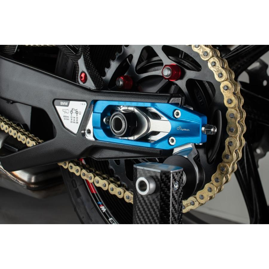 【正規輸入代理店】LighTech - チェーンアジャスター S1000 RR '19-25 / S1000 R '21-25 / M1000 R '23-25 ゴールド