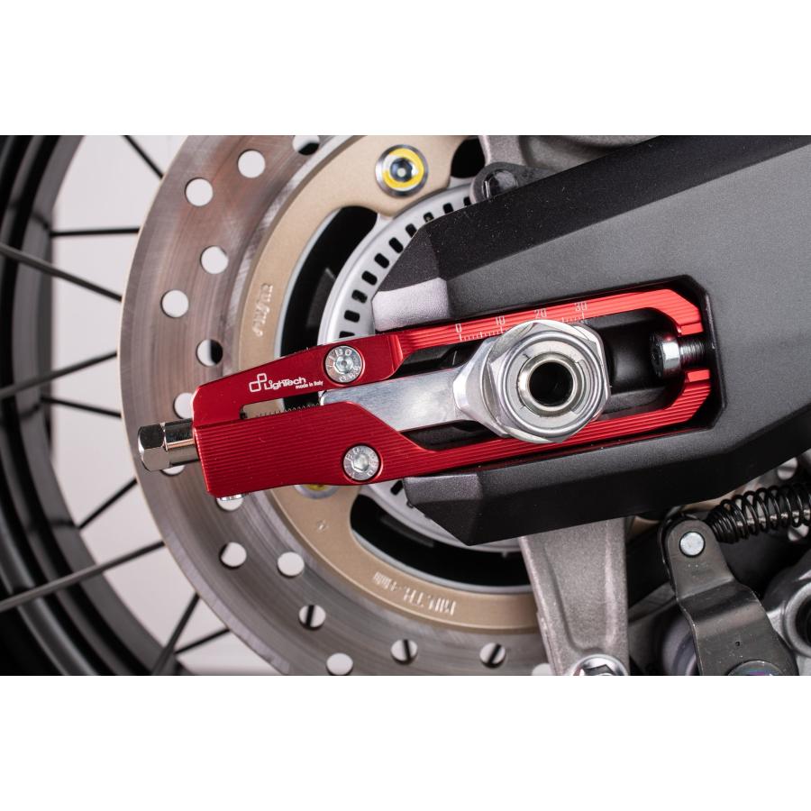 【正規輸入代理店】LighTech - チェーンアジャスター X-ADV '17-24 ブラック