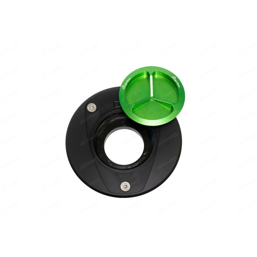 【国内在庫】LighTech - フューエルタンクキャップ NINJA 250 / 400 / 1000 SX / Z650 / Z900 / ZX-25R / ZX-4RR / ZX-6R / ZX-10R ブラック_3