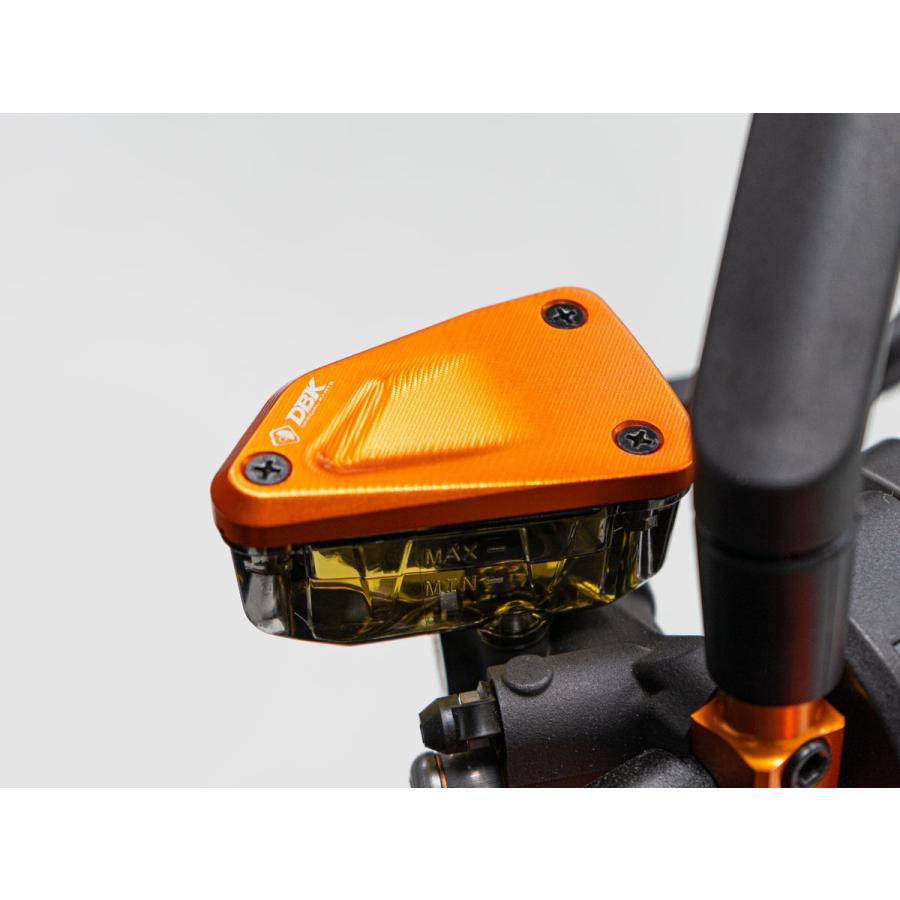 【国内在庫】DUCABIKE (DBK) - フロント ブレーキフルードタンクキャップ 790 DUKE / 890 DUKE / 990 DUKE オレンジの画像
