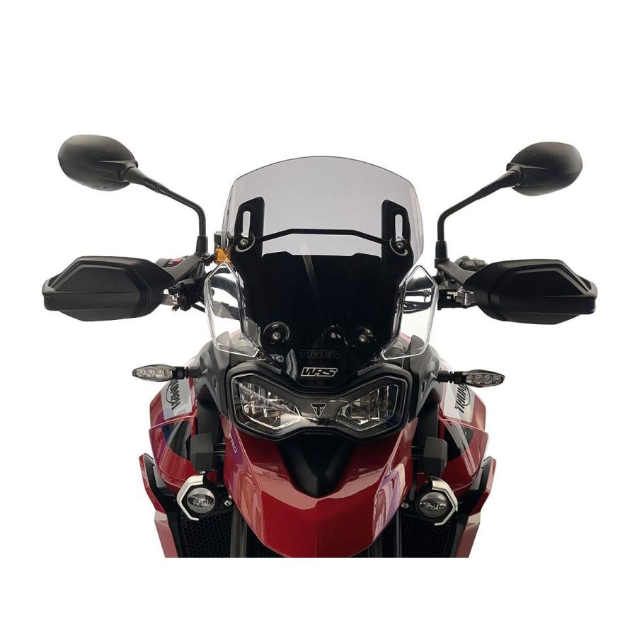 【国内在庫】WRS - ウインドスクリーン (スポーツタイプ) TIGER 850 / 900 '20-25 ダークスモーク