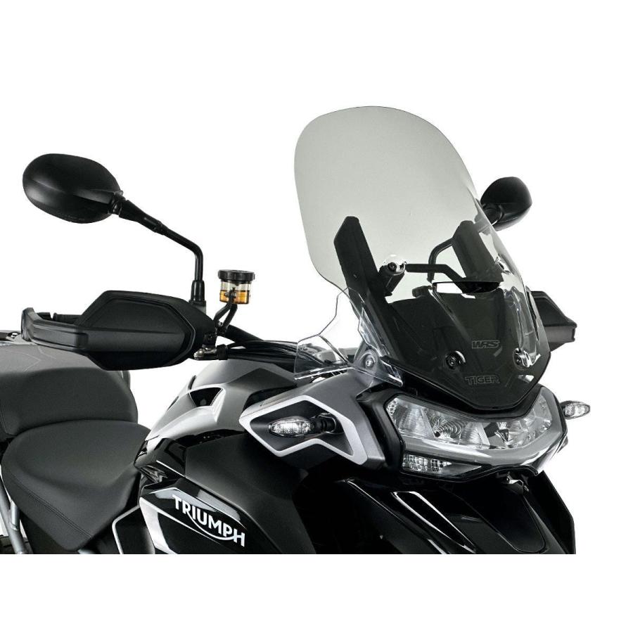 【国内在庫】WRS - ウインドスクリーン (ツーリングタイプ) TIGER 1200 GT '22-23 スモーク
