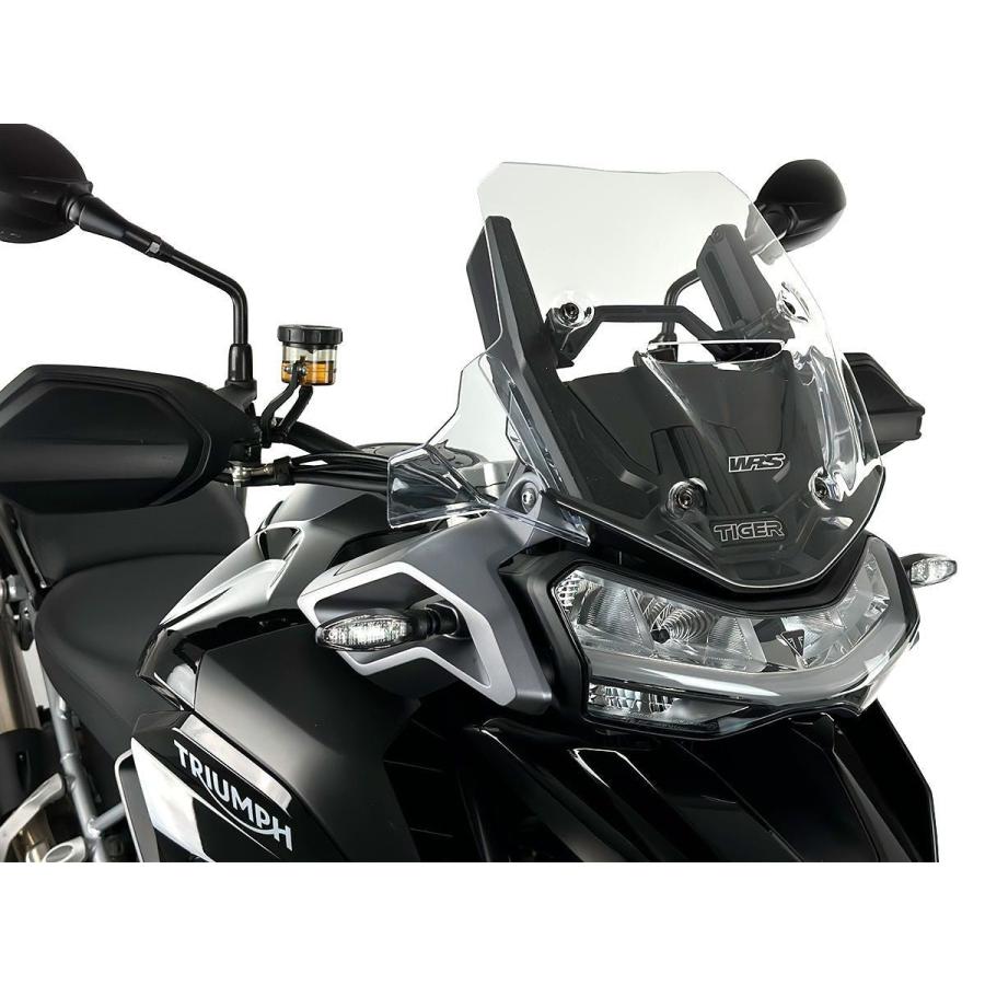 【国内在庫】WRS - ウインドスクリーン (スポーツタイプ) TIGER 1200 GT '22-23 スモーク