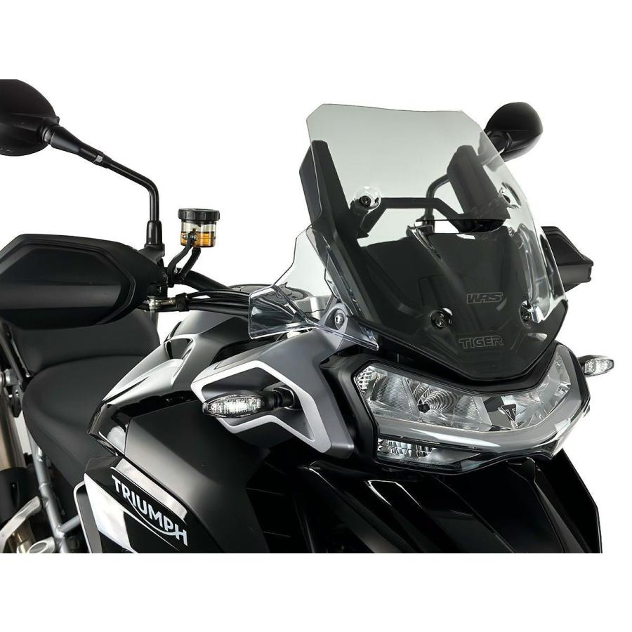 【国内在庫】WRS - ウインドスクリーン (スポーツタイプ) TIGER 1200 GT '22-23 スモーク