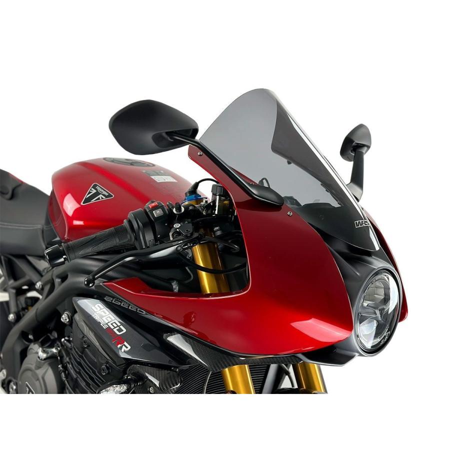 【国内在庫】WRS - ウインドスクリーン (スポーツタイプ) SPEED TRIPLE 1200 RR '22-23 ダークスモーク