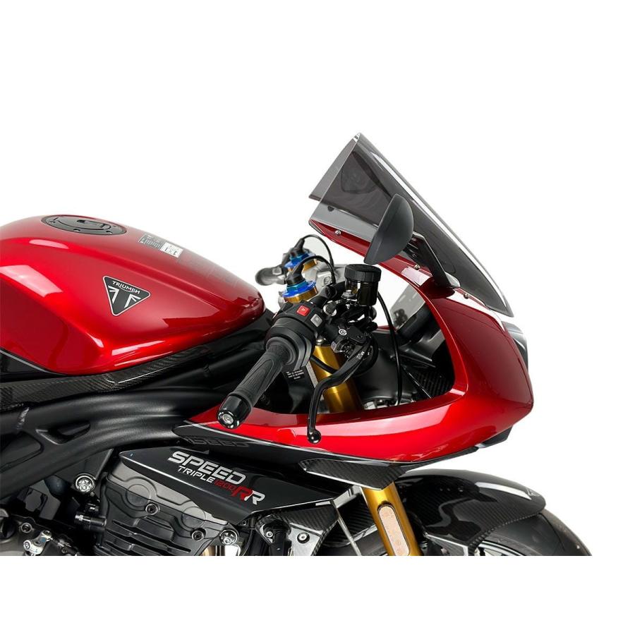 【国内在庫】WRS - ウインドスクリーン (スポーツタイプ) SPEED TRIPLE 1200 RR '22-23 ダークスモーク