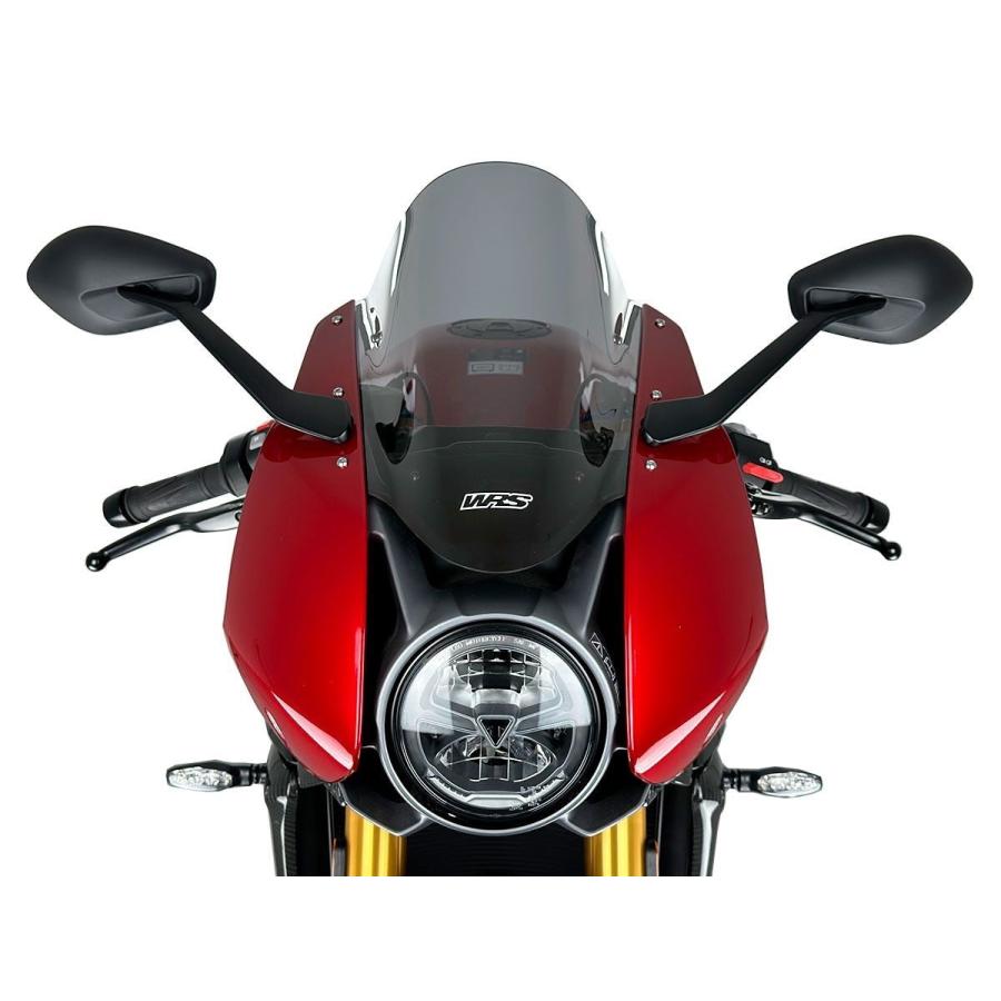【国内在庫】WRS - ウインドスクリーン (スポーツタイプ) SPEED TRIPLE 1200 RR '22-23 ダークスモーク