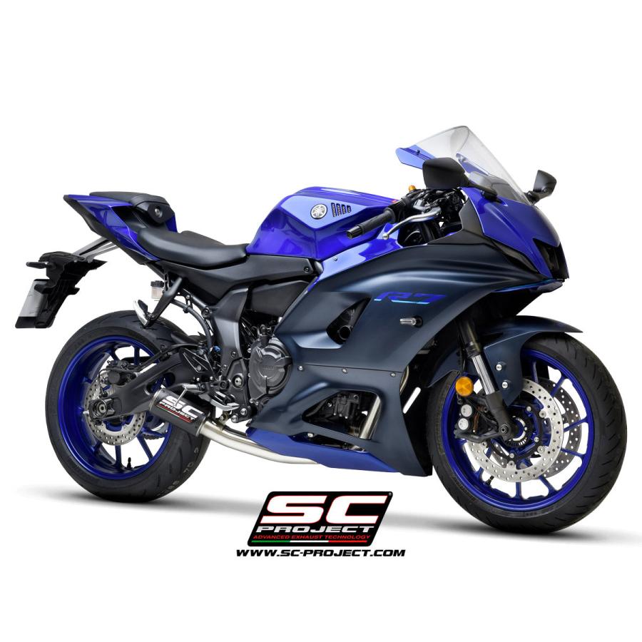 【正規輸入代理店】SC-PROJECT - フルエキゾーストシステム 2-1 \u0026 CR-T サイレンサー YZF-R7 '21-25_3