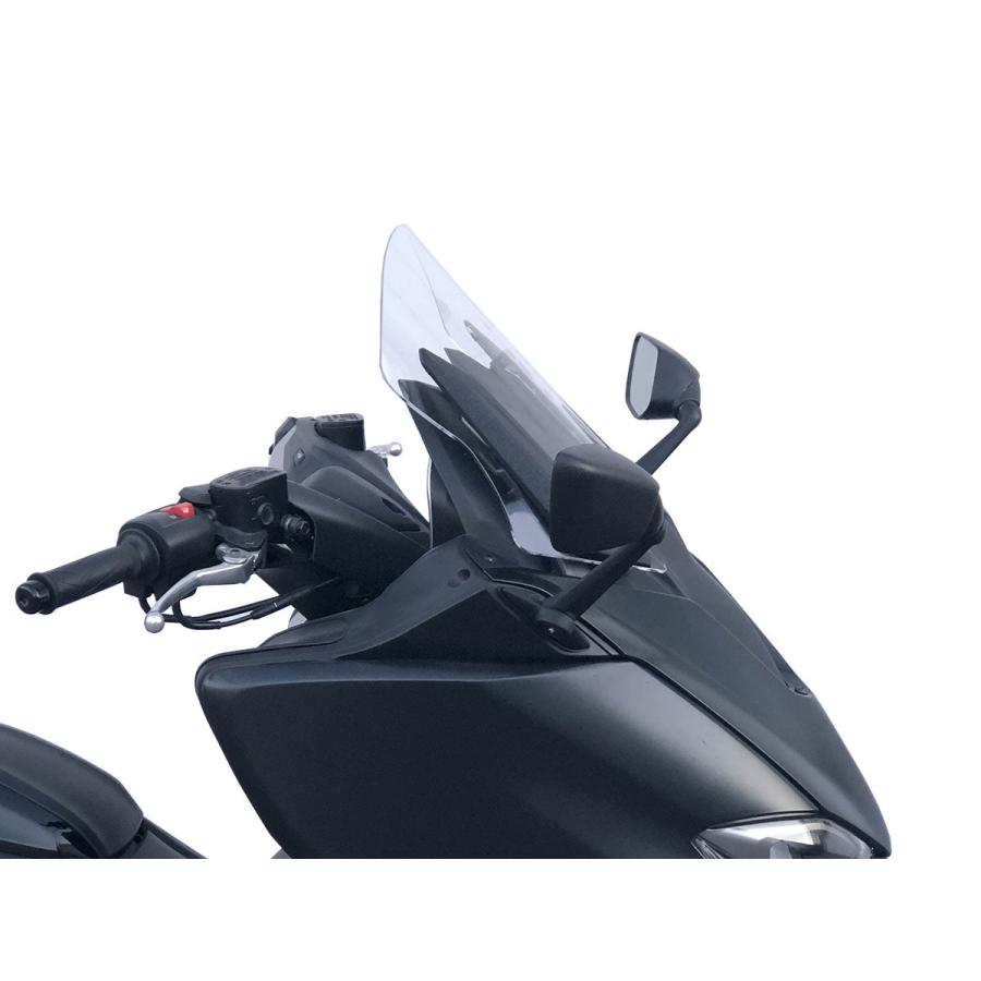 【国内在庫】WRS - ウインドスクリーン (スポーツタイプ) T-MAX 530 '17-19 / 560 / TECH MAX '20-21 ダークスモーク_12