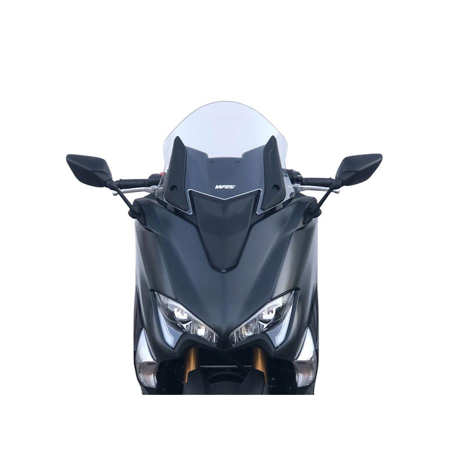 【国内在庫】WRS - ウインドスクリーン (スポーツタイプ) T-MAX 530 '17-19 / 560 / TECH MAX '20-21 ダークスモーク_13