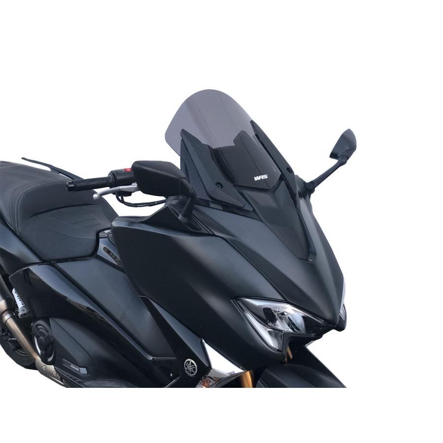 【国内在庫】WRS - ウインドスクリーン (スポーツタイプ) T-MAX 530 '17-19 / 560 / TECH MAX '20-21 ダークスモーク_5