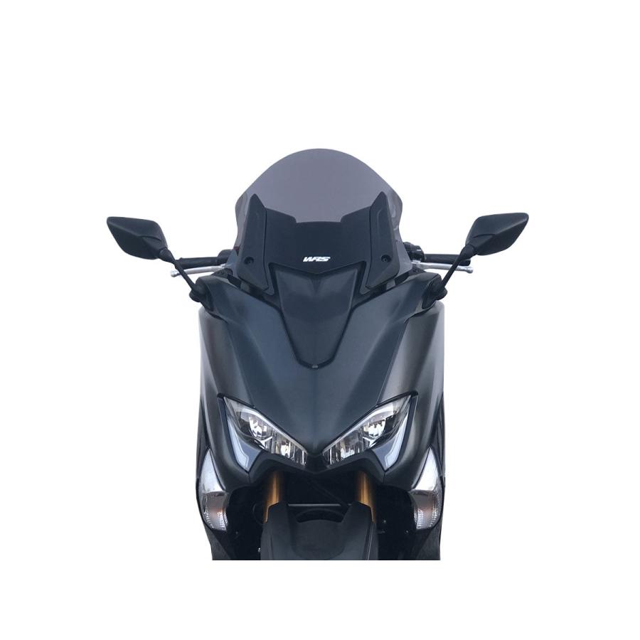 【国内在庫】WRS - ウインドスクリーン (スポーツタイプ) T-MAX 530 '17-19 / 560 / TECH MAX '20-21 ダークスモーク_7