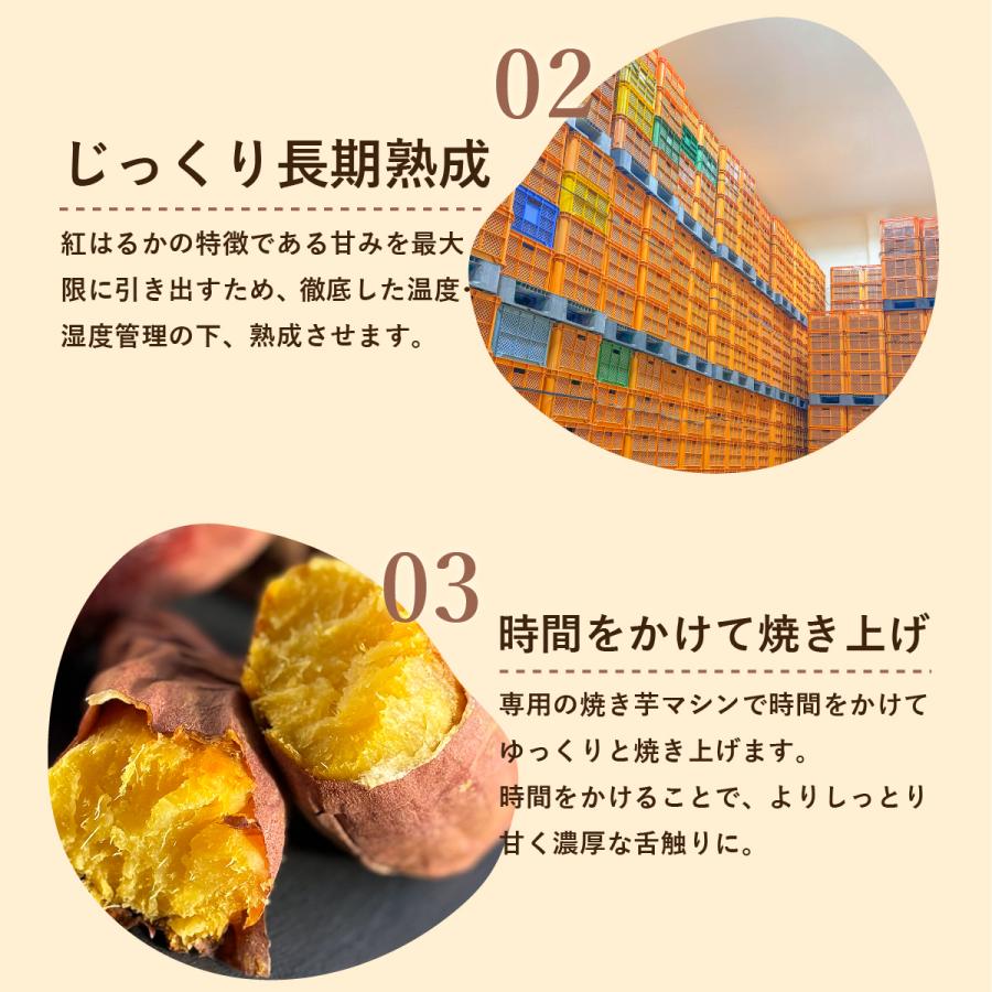 茨城県産 紅はるか】 芋屋久兵衛 冷凍 焼き芋 小分けセット500g×4袋