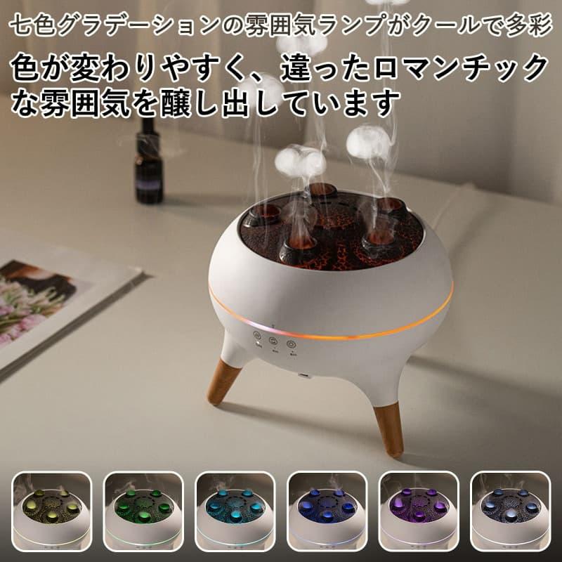クラゲ 加湿器 アロマ加湿器 くらげ 超音波 クラゲが出る アロマディフューザー 卓上 寝室用 アロマディフューザー 7色LED搭載 リモコン クラゲ型 SNS大人気】クラゲ 加湿器 アロマ加湿器 くらげ 超音波 クラゲが出る