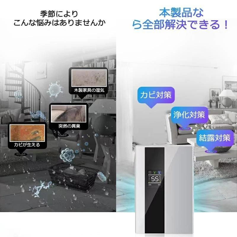 2026新発売 除湿機 除湿器 コンパクト 静音 2200ml大容量 小型 小型