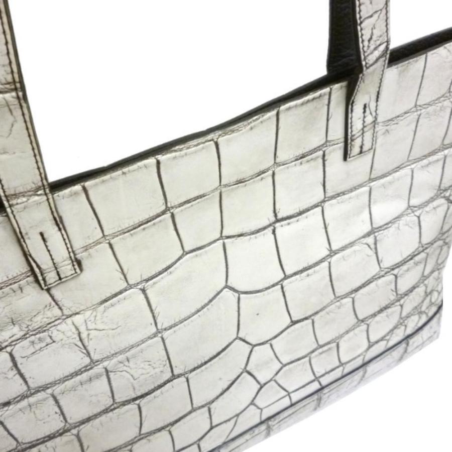 本革 マット クロコダイルバッグ レディ−ス トート ワニ革 本物