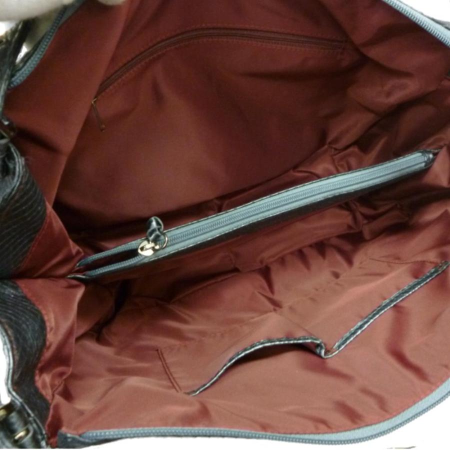 レディース 蛇革 バッグ スネーク メッシュ トートバッグ063 |  | 03